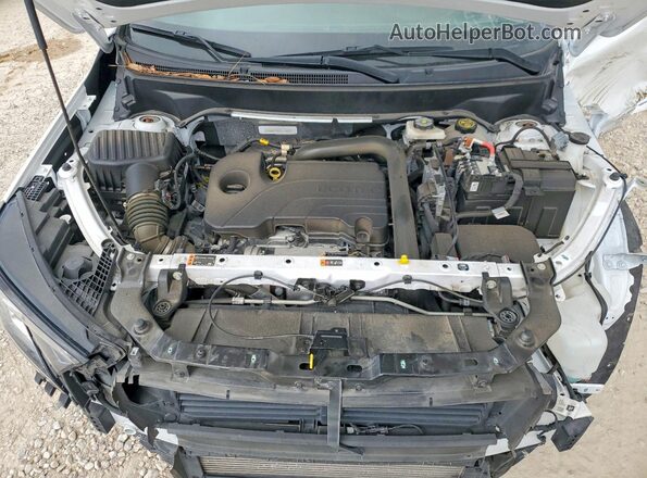 3GKALPEG2PL165222 2023 GMC TERRAIN White ძრავის განყოფილების ხედი