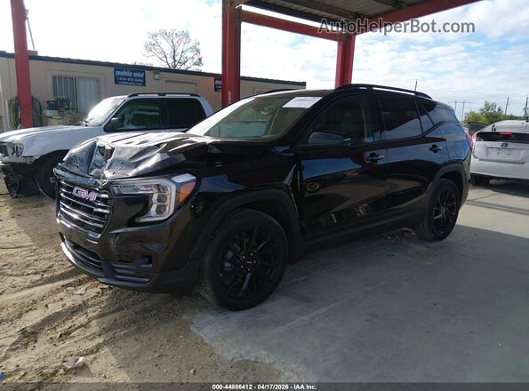 3GKALPEG2RL201641 2024 GMC TERRAIN Black წინა მარცხენა ხედი სამი მეოთხედიდან