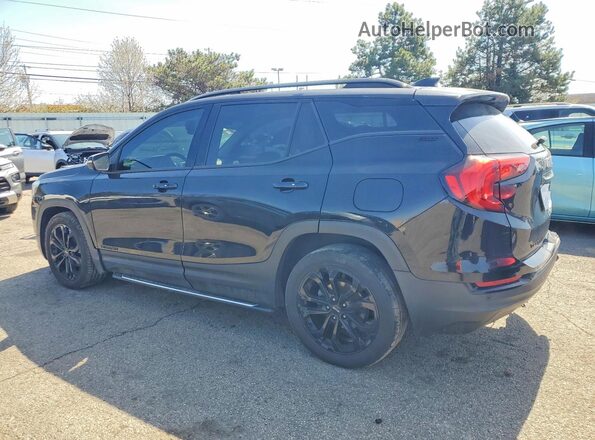 3GKALPEV0LL212188 2020 GMC TERRAIN Black უკანა მარცხენა