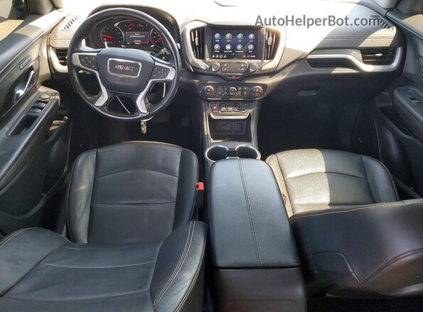 3GKALPEV0LL212188 2020 GMC TERRAIN Black წინა პანელის ხედი