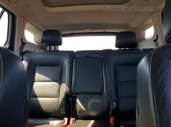 3GKALPEV0LL212188 2020 GMC TERRAIN Black უკანა სავარძლების ხედი