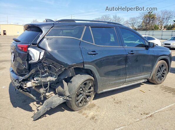 3GKALPEV0LL212188 2020 GMC TERRAIN Black უკანა მარჯვენა