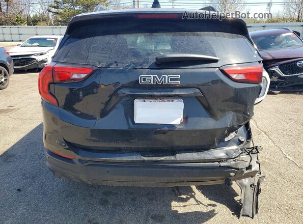 3GKALPEV0LL212188 2020 GMC TERRAIN Black უკანა ხედი