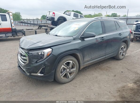 3GKALPEV4ML385522 2021 GMC TERRAIN Gray Передня ліва чверть