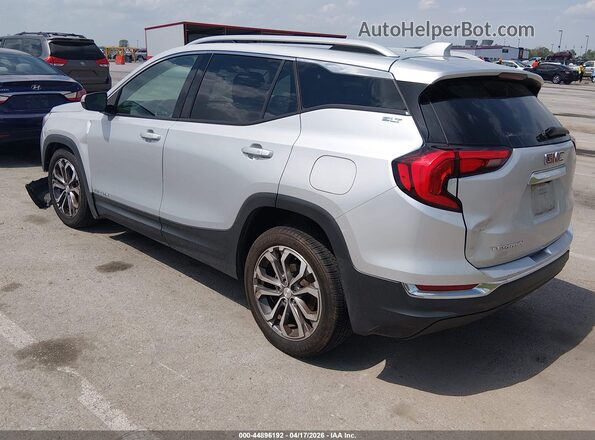 3GKALPEV6ML317688 2021 GMC TERRAIN Silver Tył lewy