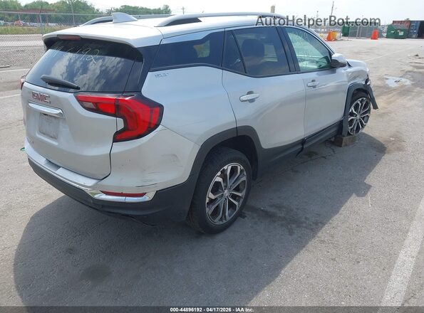 3GKALPEV6ML317688 2021 GMC TERRAIN Silver Tył prawy