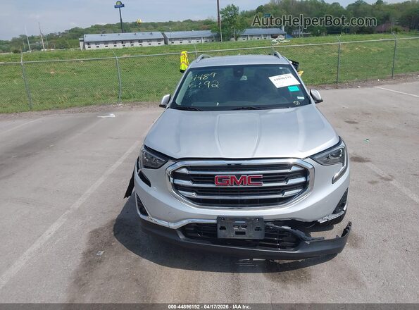 3GKALPEV6ML317688 2021 GMC TERRAIN Silver Widok zestawu wskaźników