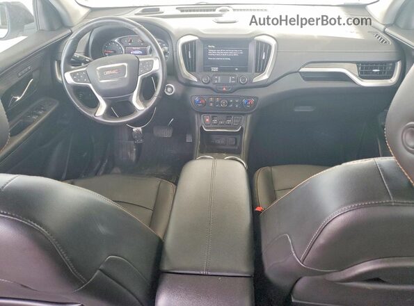 3GKALPEV8ML401642 2021 GMC TERRAIN White Vista del salpicadero