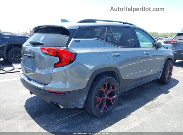 3GKALPEXXLL182487 2020 GMC TERRAIN Silver უკანა მარჯვენა