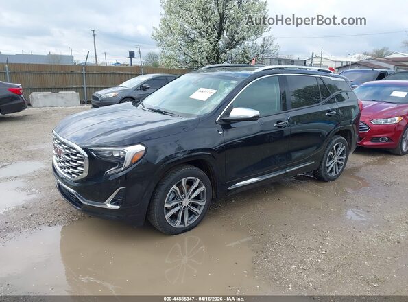 3GKALSEX9LL315551 2020 GMC TERRAIN Черный Передняя левая четверть