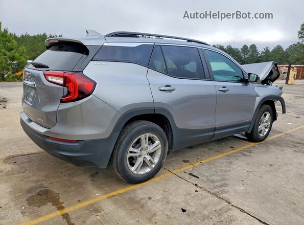 3GKALTEG6PL225902 2023 GMC TERRAIN Silver Trasero derecho