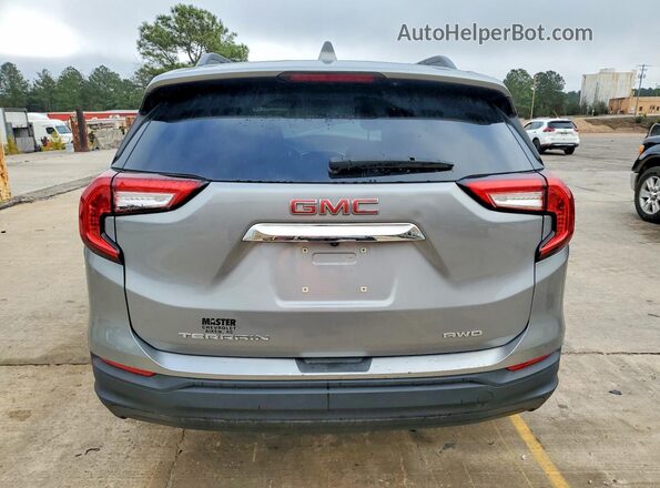 3GKALTEG6PL225902 2023 GMC TERRAIN Silver Vista trasera