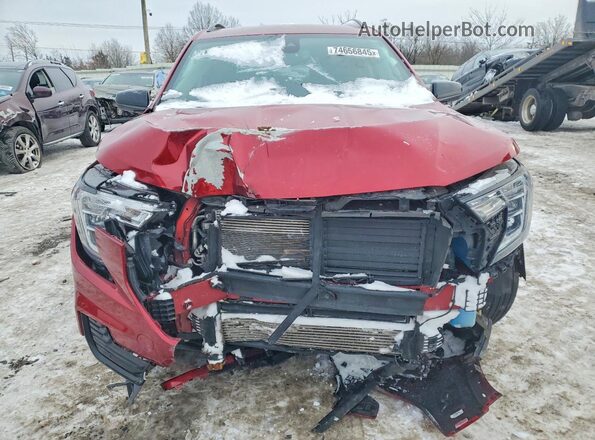 3GKALTEG9PL146210 2023 GMC TERRAIN Burgundy Вид спереду
