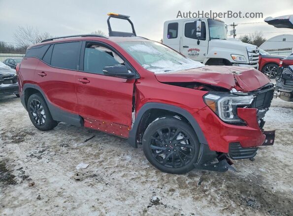 3GKALTEG9PL146210 2023 GMC TERRAIN Burgundy Передня права чверть