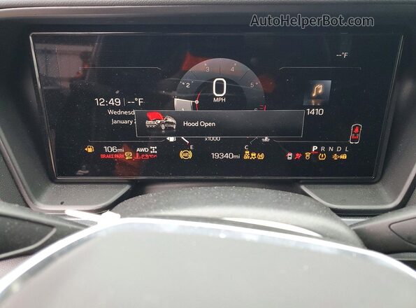 3GKALUEG5SL230152 2025 GMC TERRAIN Black Սարքավորումների վահանակի տեսք
