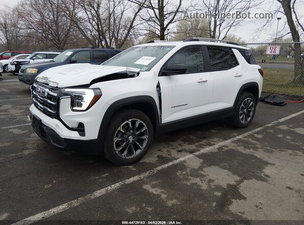 3GKALUEG7SL277621 2025 GMC TERRAIN Белый Передняя левая четверть