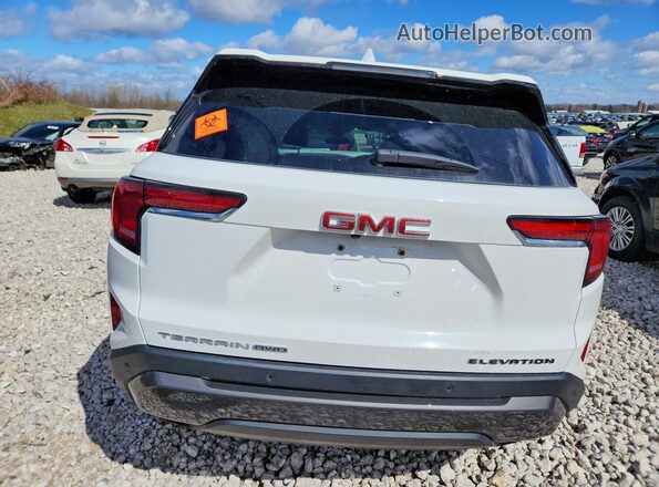 3GKALUEGXSL211421 2025 GMC TERRAIN White უკანა ხედი