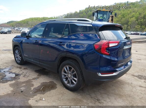 3GKALVEG0PL154451 2023 GMC TERRAIN Blue Rear left