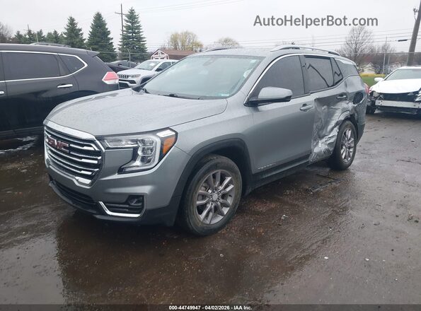 3GKALVEG3PL136686 2023 GMC TERRAIN Серый Передняя левая четверть