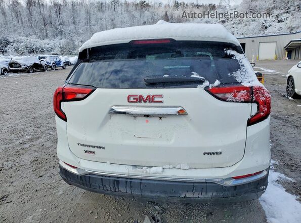 3GKALVEV2LL208020 2020 GMC TERRAIN White Widok z tyłu