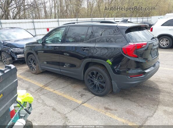 3GKALVEV3LL100361 2020 GMC TERRAIN Черный Задняя левая четверть