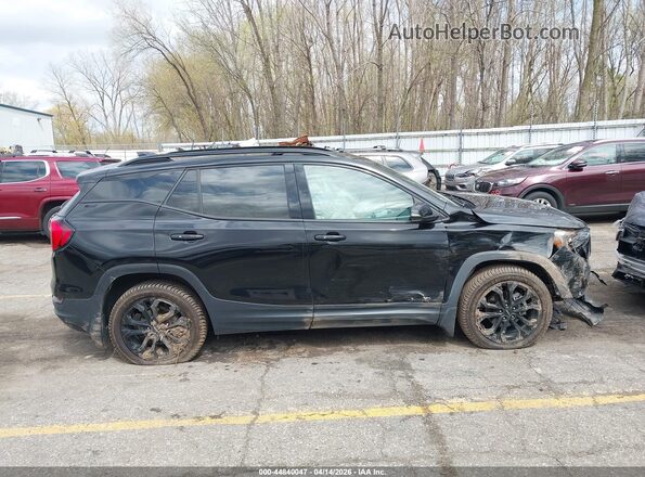 3GKALVEV3LL100361 2020 GMC TERRAIN Черный Вид задней части салона