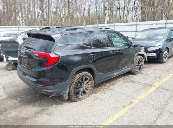 3GKALVEV3LL100361 2020 GMC TERRAIN Черный Задняя правая четверть