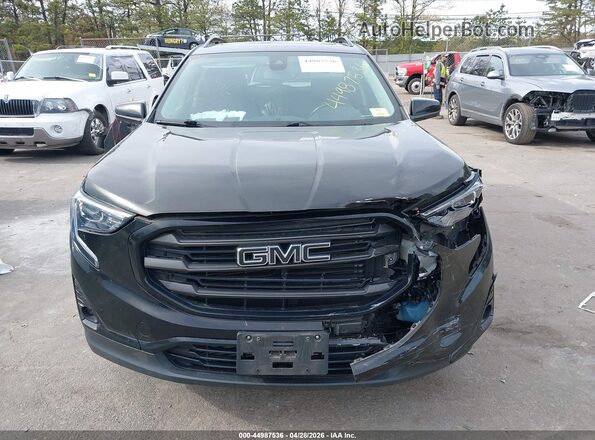 3GKALVEV5ML368622 2021 GMC TERRAIN Black წინა ხედი