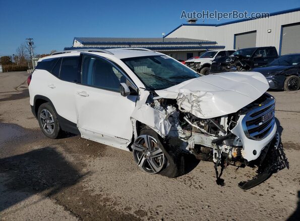 3GKALVEV6LL251145 2020 GMC TERRAIN White Delantero derecho
