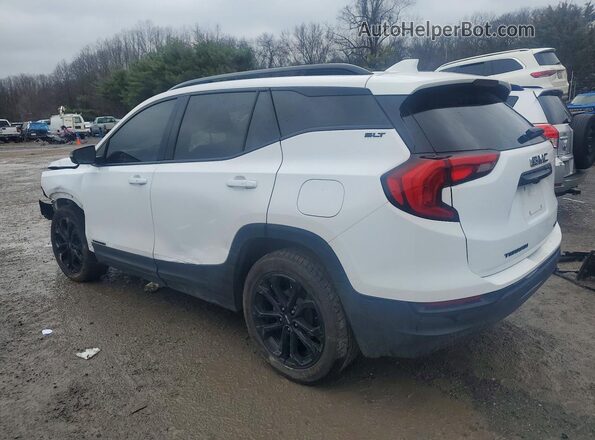 3GKALVEV6ML341056 2021 GMC TERRAIN White Trasero izquierdo