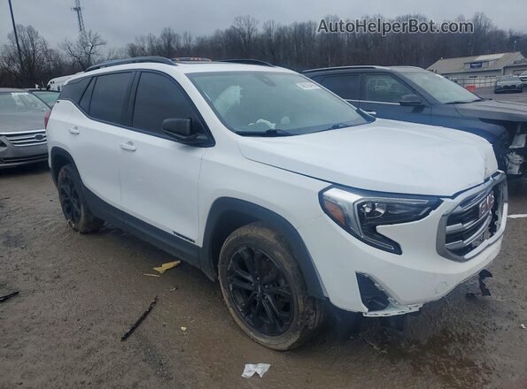 3GKALVEV6ML341056 2021 GMC TERRAIN White Delantero derecho