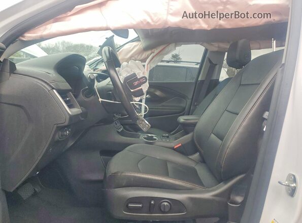 3GKALVEV6ML341056 2021 GMC TERRAIN White Vista interior delantera