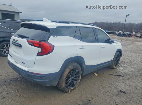 3GKALVEV6ML341056 2021 GMC TERRAIN White Trasero derecho