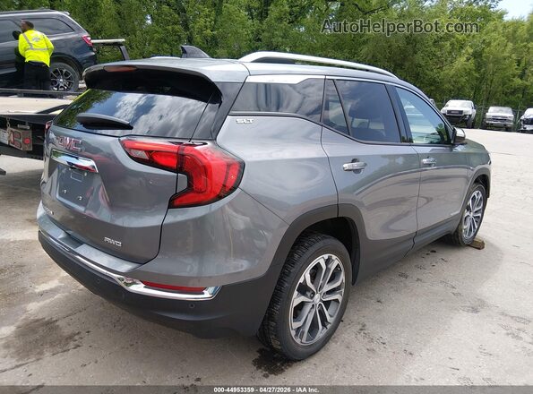 3GKALVEV7LL342196 2020 GMC TERRAIN Gray Trasero derecho