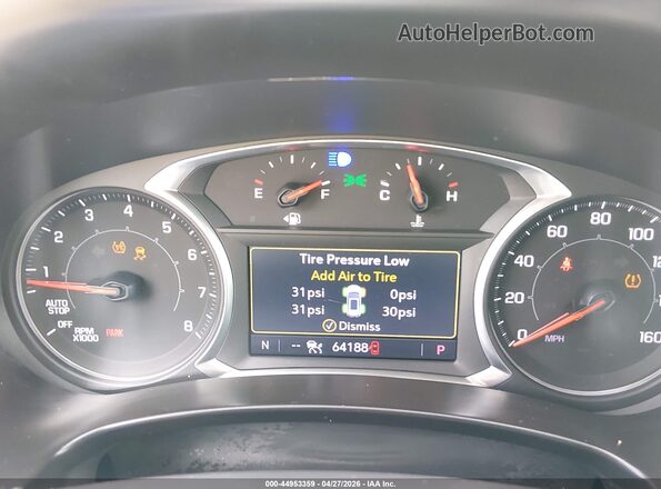 3GKALVEV7LL342196 2020 GMC TERRAIN Gray Vista de los asientos traseros