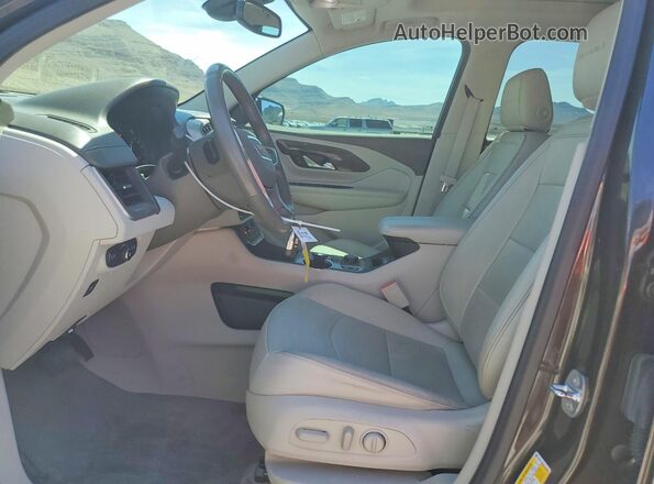3GKALXEX6LL215436 2020 GMC TERRAIN Brown Front interior view