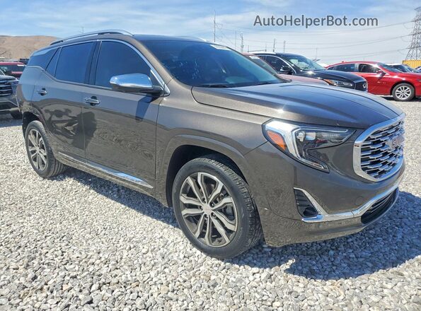 3GKALXEX6LL215436 2020 GMC TERRAIN Brown Front right