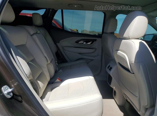 3GKALXEX6LL215436 2020 GMC TERRAIN Brown Rear interior view
