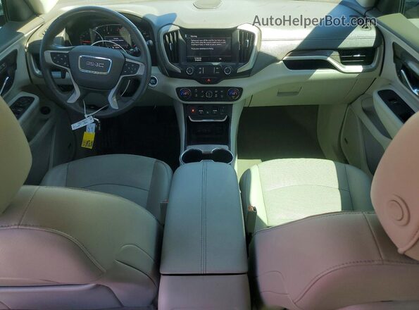 3GKALXEX6LL215436 2020 GMC TERRAIN Brown Dashboard view