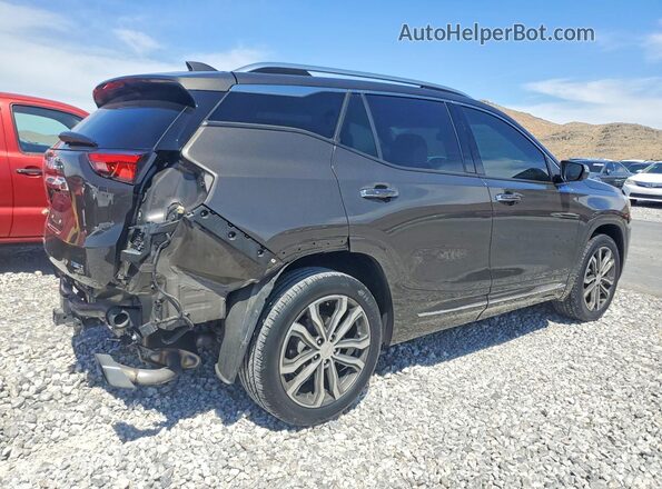 3GKALXEX6LL215436 2020 GMC TERRAIN Brown Rear right