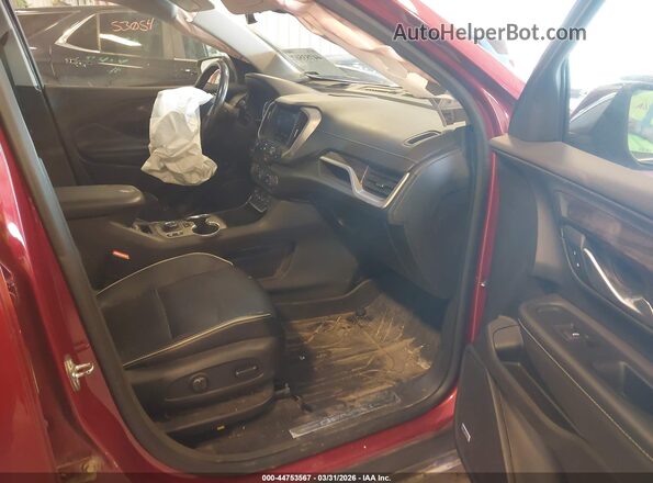 3GKALXEX9KL205143 2019 GMC TERRAIN Красный Вид салона спереди