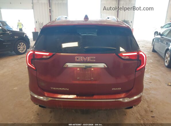 3GKALXEX9KL205143 2019 GMC TERRAIN Красный 