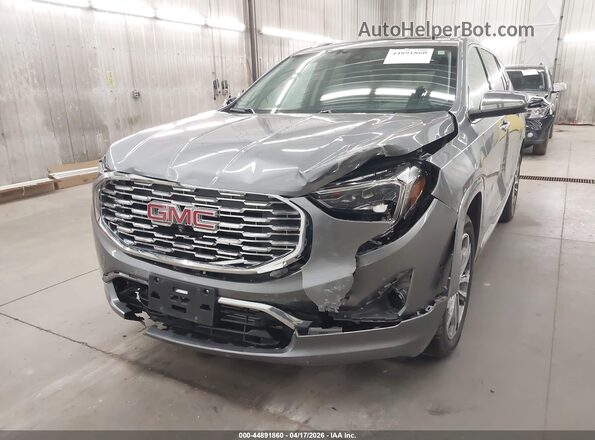 3GKALXEX9LL134348 2020 GMC TERRAIN Gray Դիմացի տեսք