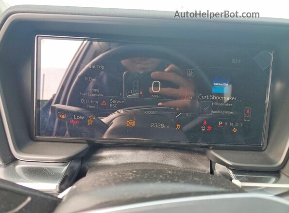 3GKALZEG2TL258246 2026 GMC TERRAIN Black Instrument cluster view
