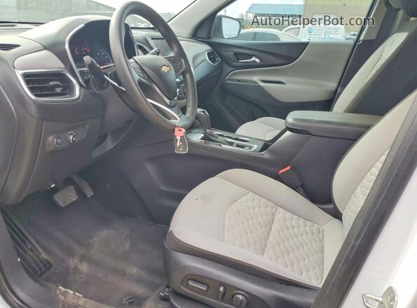 3GNAXHEV2LS678837 2020 CHEVROLET EQUINOX White Vista interior delantera