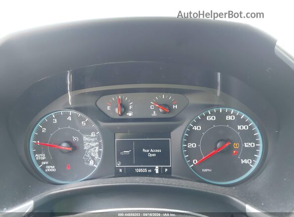 3GNAXHEV5LS633665 2020 CHEVROLET EQUINOX Black Հետևի նստատեղերի տեսք