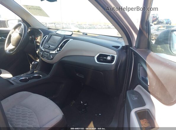 3GNAXHEV7JS505392 2018 CHEVROLET EQUINOX Серебряный 