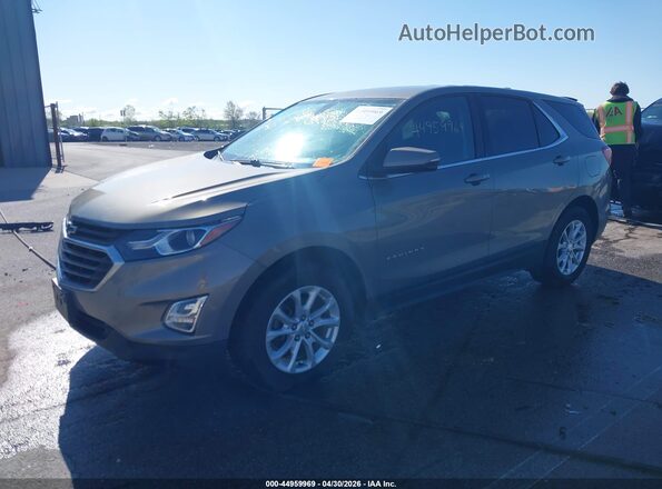 3GNAXJEV0JS568602 2018 CHEVROLET EQUINOX Серый Передняя левая четверть
