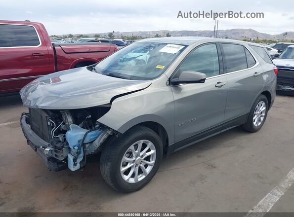 3GNAXJEV2JS623681 2018 CHEVROLET EQUINOX Gray Przód lewy