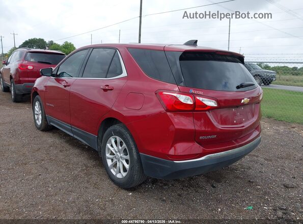 3GNAXJEV3JS617033 2018 CHEVROLET EQUINOX Красный Задняя левая четверть